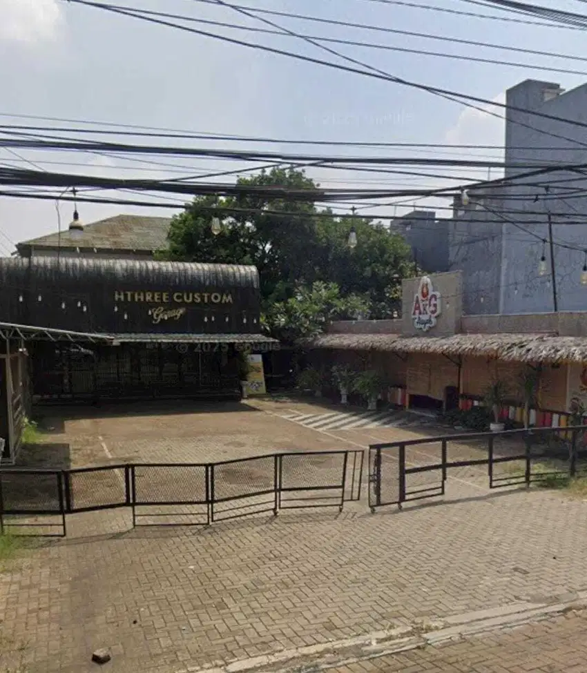 di Jual lahan Ex bengkel lokasi pinggir jalan di kota wisata cibubur