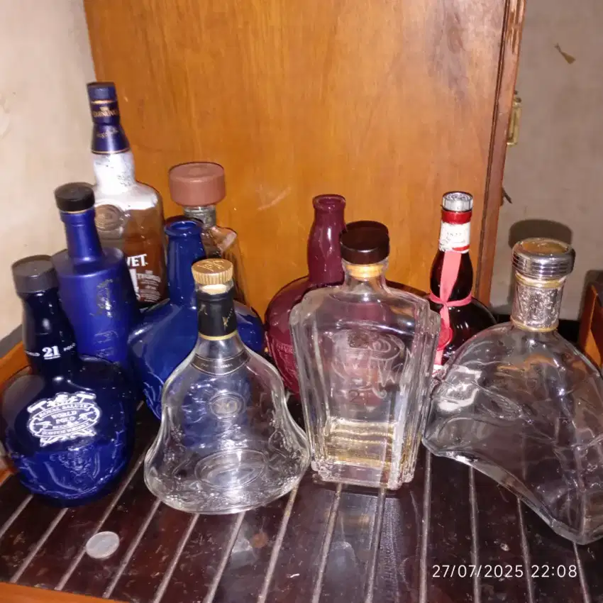 Botol minuman total ada 10 biji