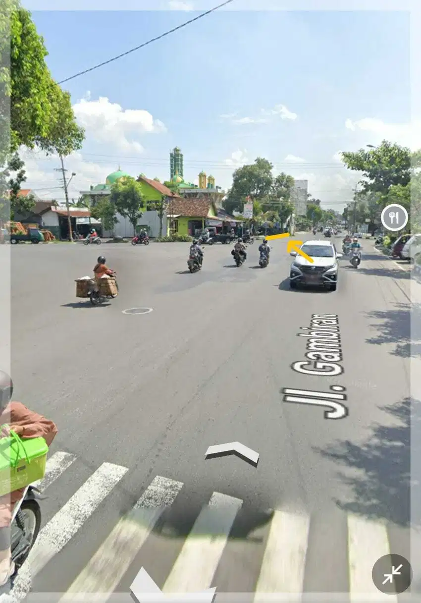 TANAH HOOK TEPI JALAN BESAR DI JOGJA KOTA, NEGO