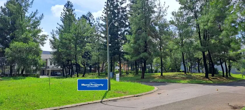 Dijual kavling hoek depan taman di dekat  toll kota wisata  Cibubur