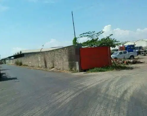 DIJUAL TANAH PERGUDANGAN MARGOMULYO