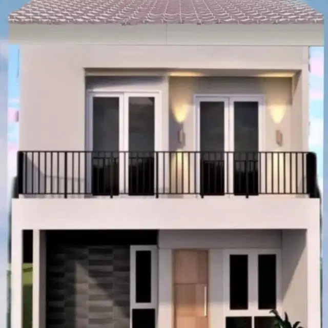 Rumah 2 lantai Bintara bebas banjir dekat pondok kopi