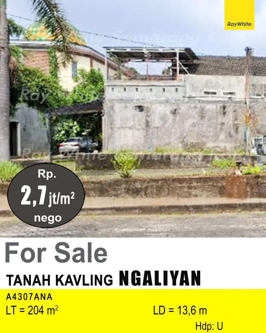 DIJUAL TANAH DI NGALIYAN A4307