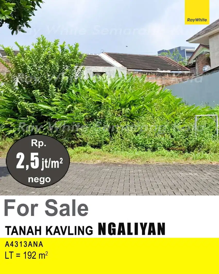 DIJUAL TANAH DI NGALIYAN A4313