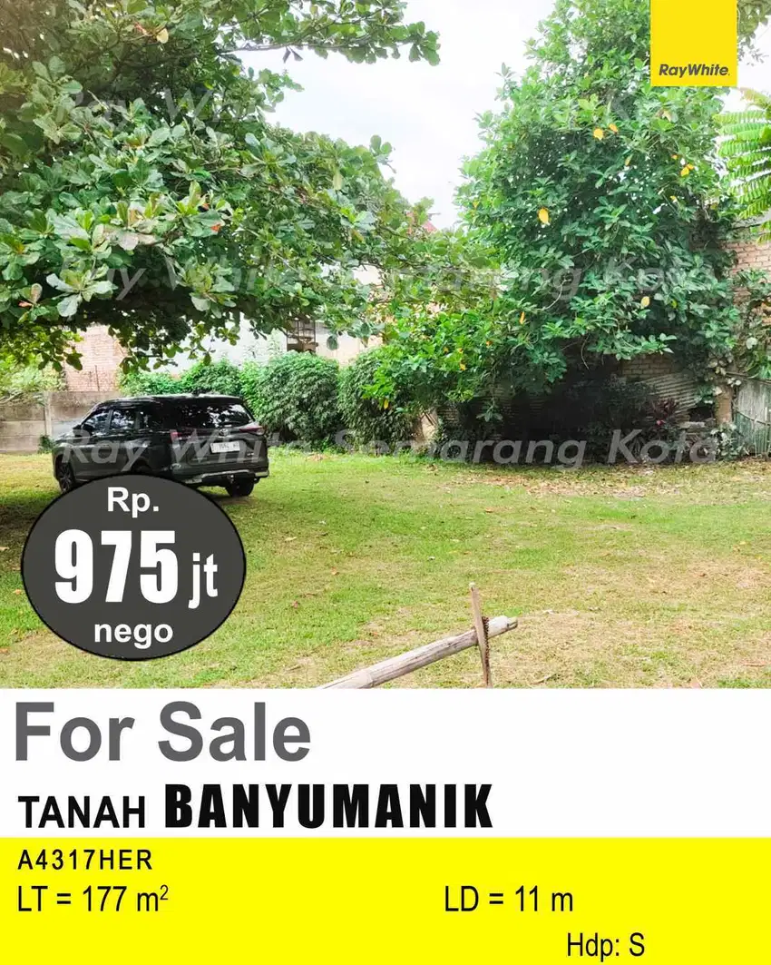 DIJUAL TANAH DI BANYUMANIK A4317