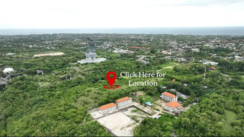 DIJUAL CEPAT KAVLING DI UNGASAN, BALI LUAS 30.000m2 SEBELAH GWK