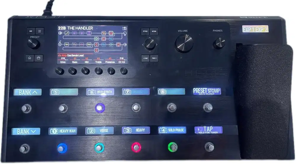 Line 6 Helix Floor - BONUS Preset Band & GIG BAG - Siap Manggung!