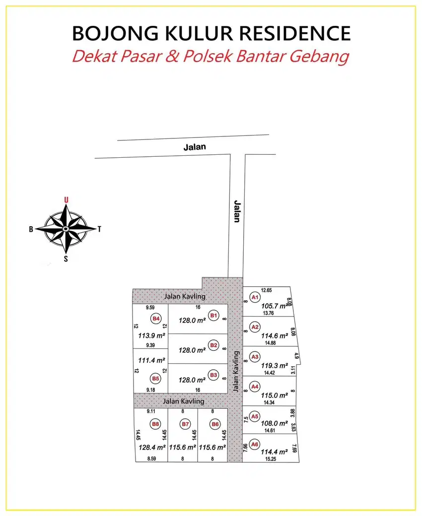 hanya 3jt-an Kavling cocok investasi / hunian area Bojong Kulur Bogor