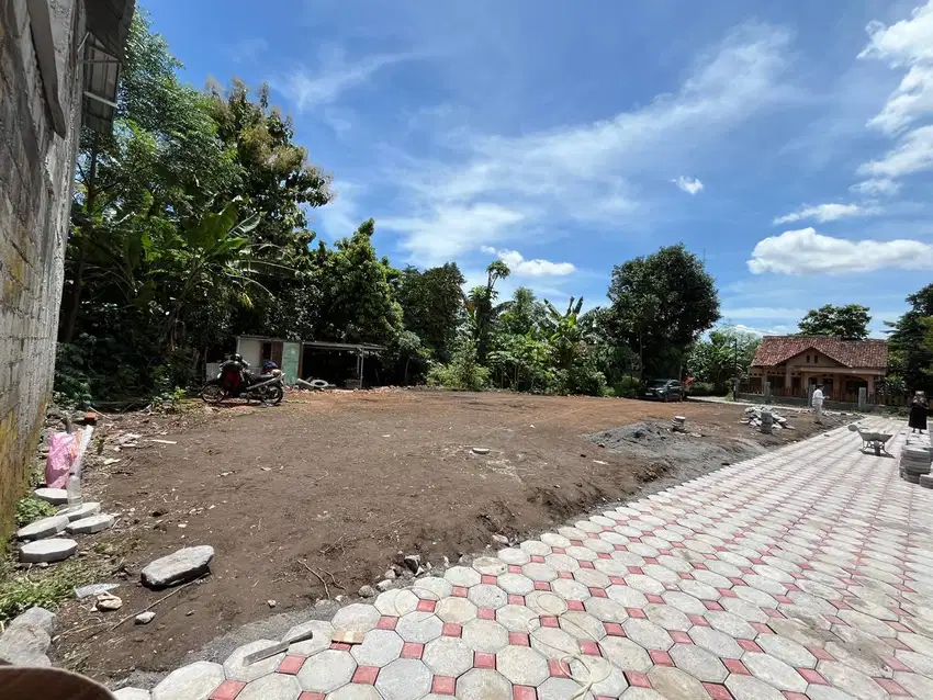 Tanah Berbah Sleman dekat JEC siap bangun rumah 300 jutaan