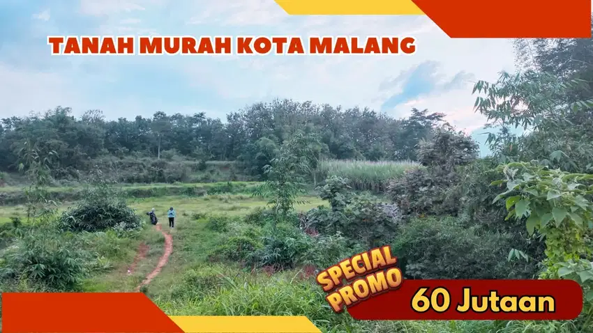 Tanah Strategis 72 m² SHM di Kota Malang Akses Mudah ke Pusat Kota
