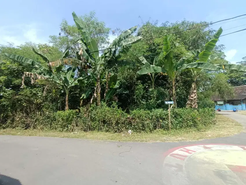 Tanah dijual di Manang Grogol Sukoharjo hook 2 muka