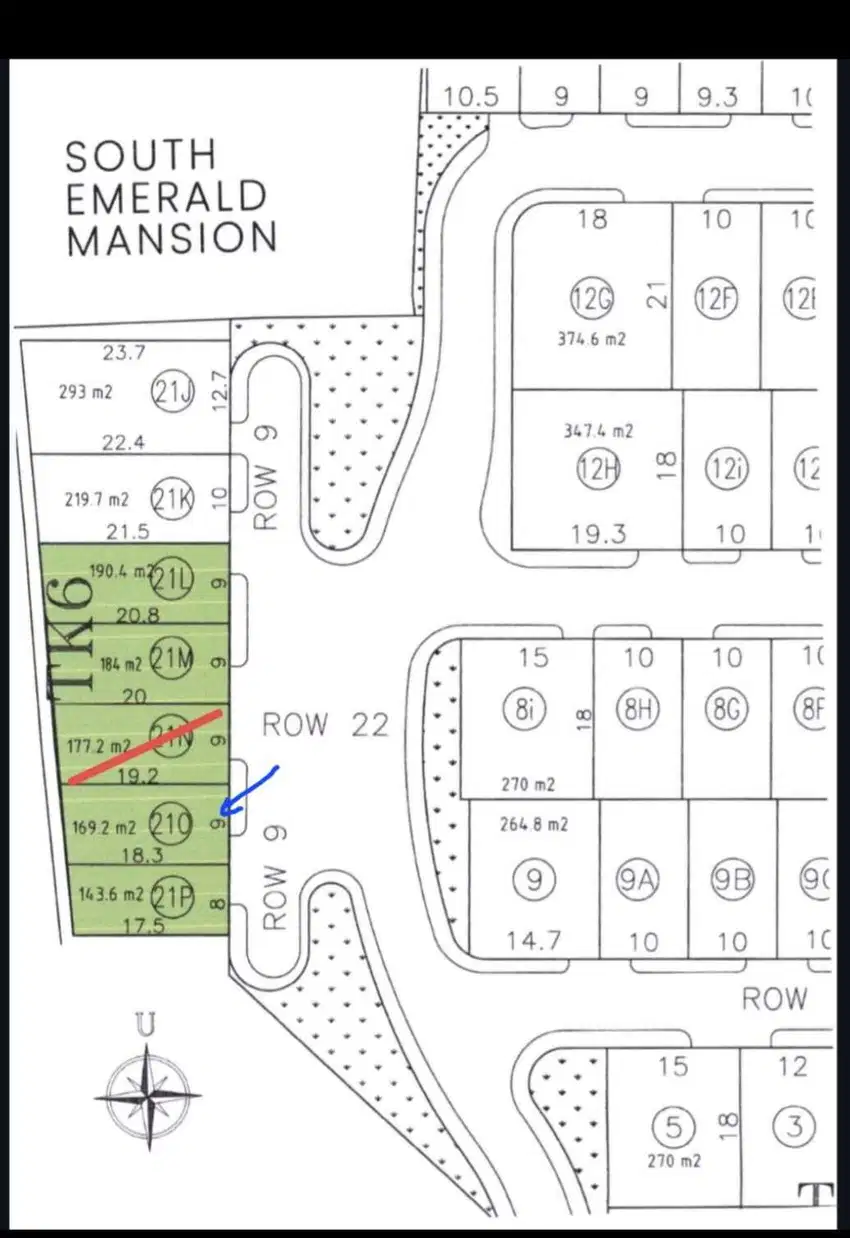 DIJUAL TANAH KAVLING SOUTH EMERALD CITRALAND