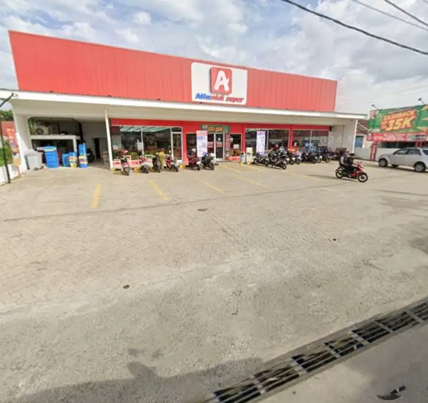 Dijual Harga di Bawah Njop Tanah dan Bangunan Alfamidi Super di Depok