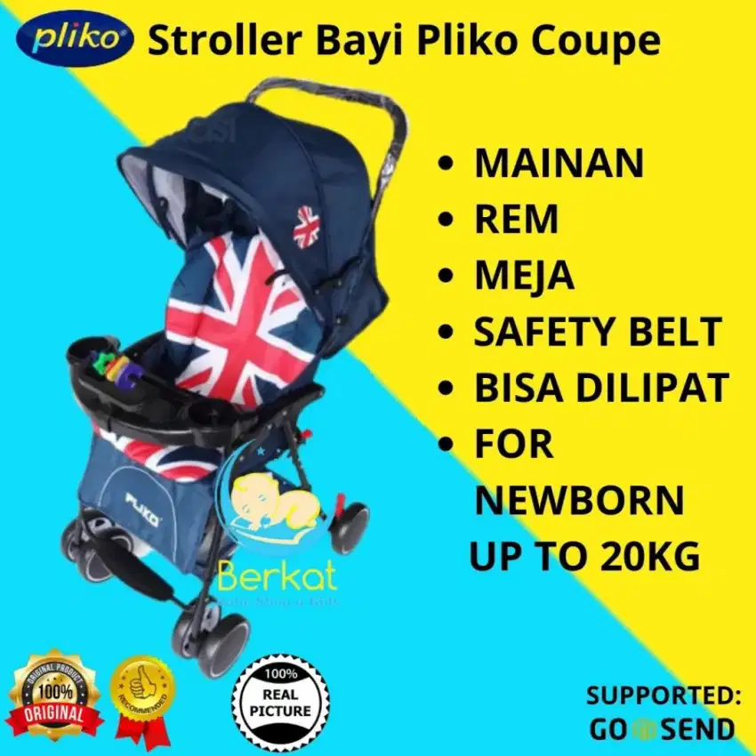 Stroler bayi pliko