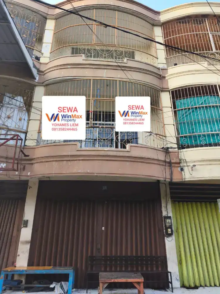 Disewakan ruko jl raya kenjeran dekat mall PCM pantai mentari