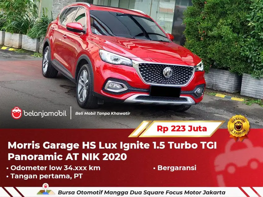 [ GARANSI 1TH ] MG Morris Garage HS Lux Ignite 1.5 Turbo AT 2020/2021