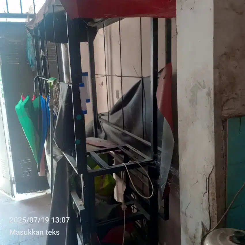 Gerobak es tebu baru belum pernah di pakai