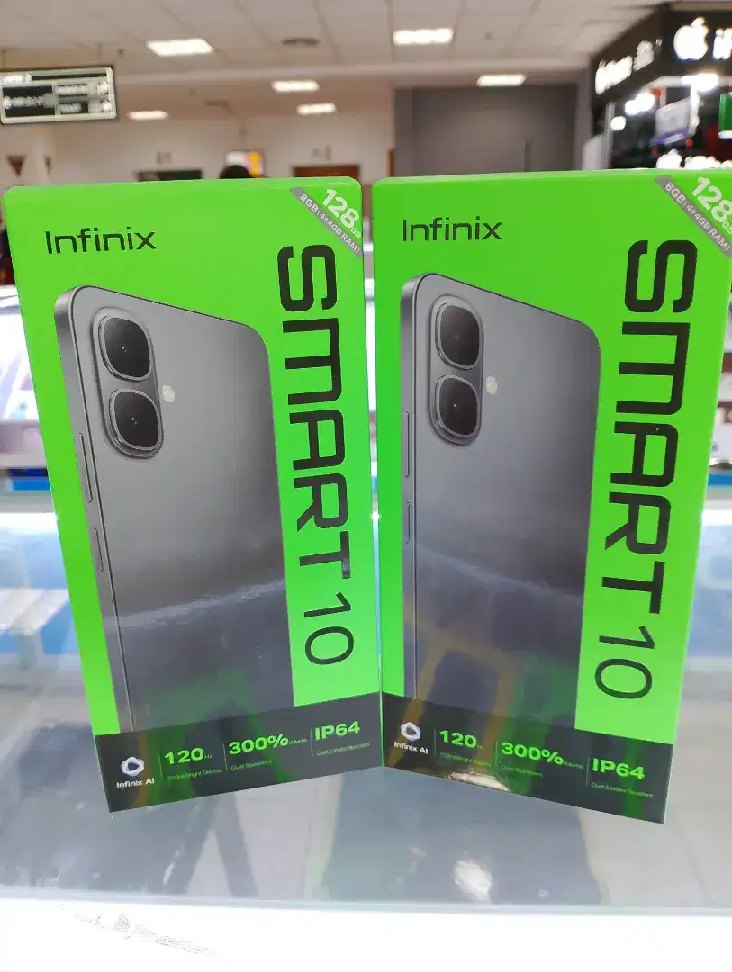 INFINIX SMART 10 4/128GB GARANSI RESMI INFINIX BISA COD