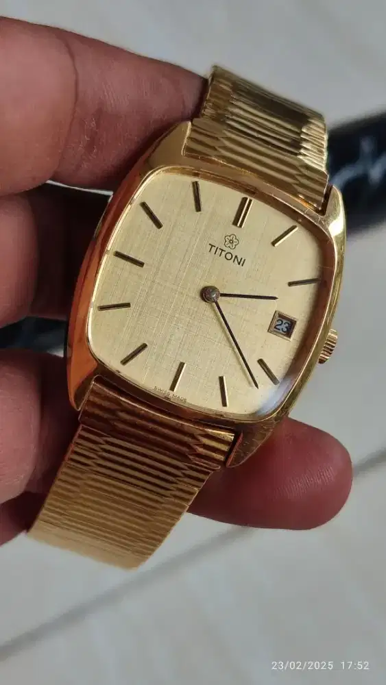Jam titoni Original manual gold plated Vintage