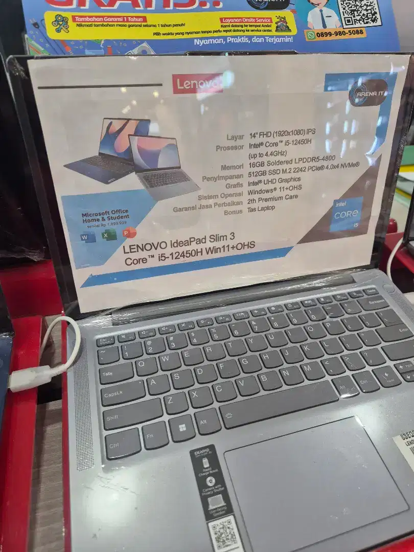 Kredit Laptop Lenovo Intel Core I5 16GB 512GB Bebas 2x Angsuran