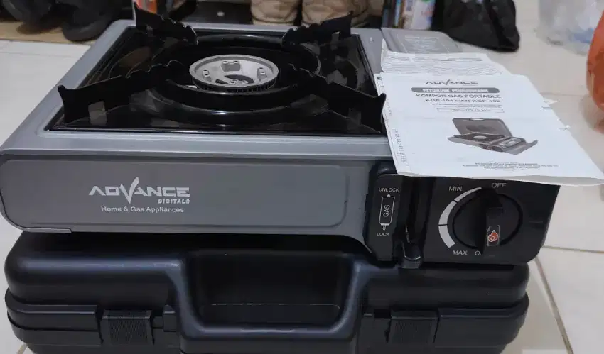 Kompor portable 2 in 1 merk advance
