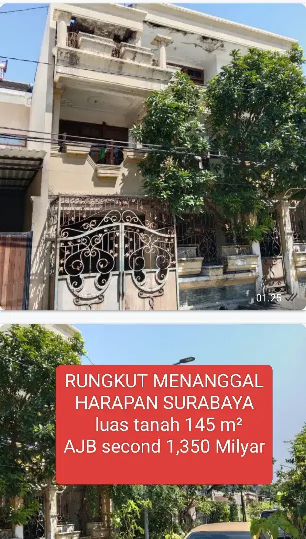Rungkut menanggal harapan Surabaya AJB second