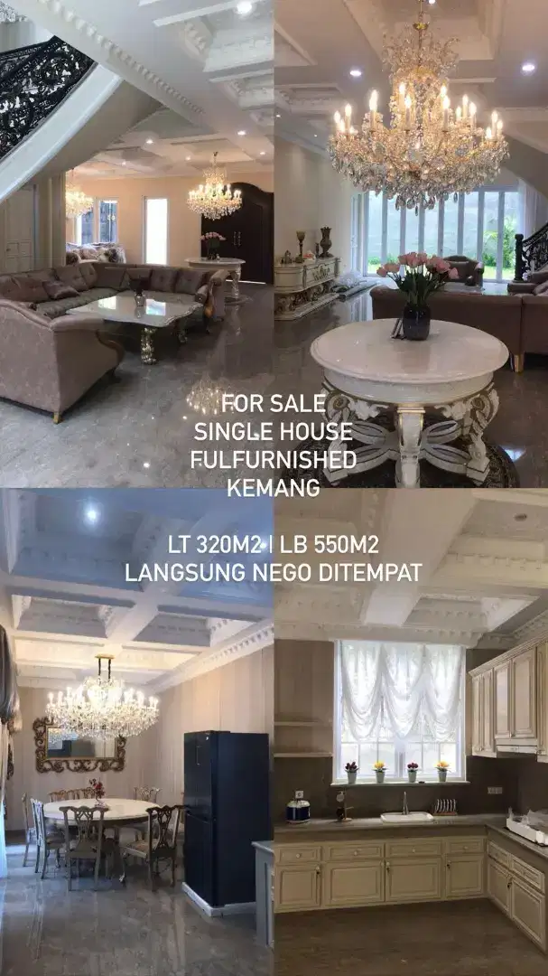 DIJUAL RUMAH MEWAH STRATEGIS DI KEMANG, JAKSEL