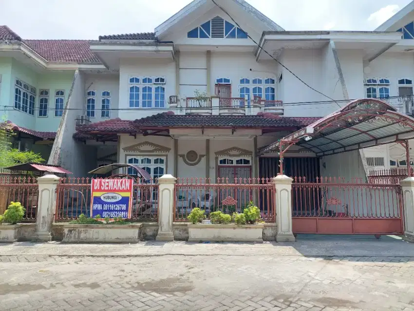 DISEWAKAN RUMAH KOMP BUMI SEROJA PERMAI BLOK H.26 RING ROAD MEDAN