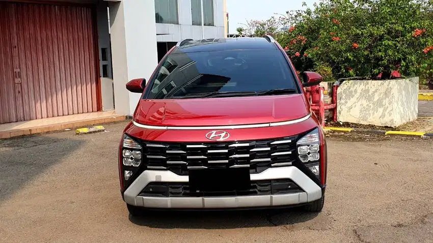 Hyundai Stargazer X Prime AT Facelift Merah NIK2023 KM27rb Record