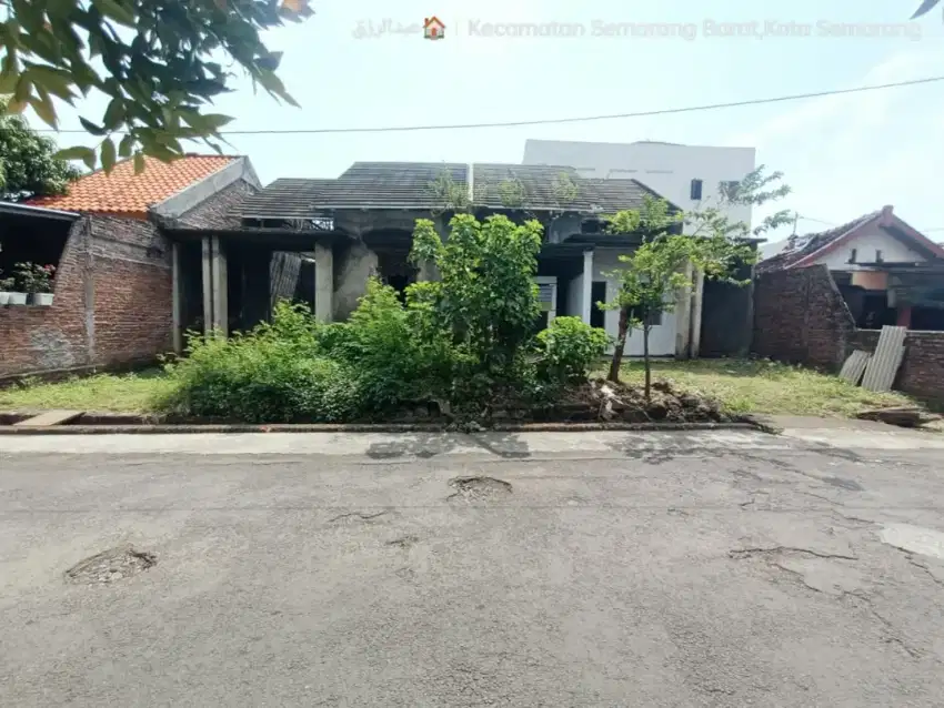 Murah dijual tanah bonus bangunan manyaran semarang barat
