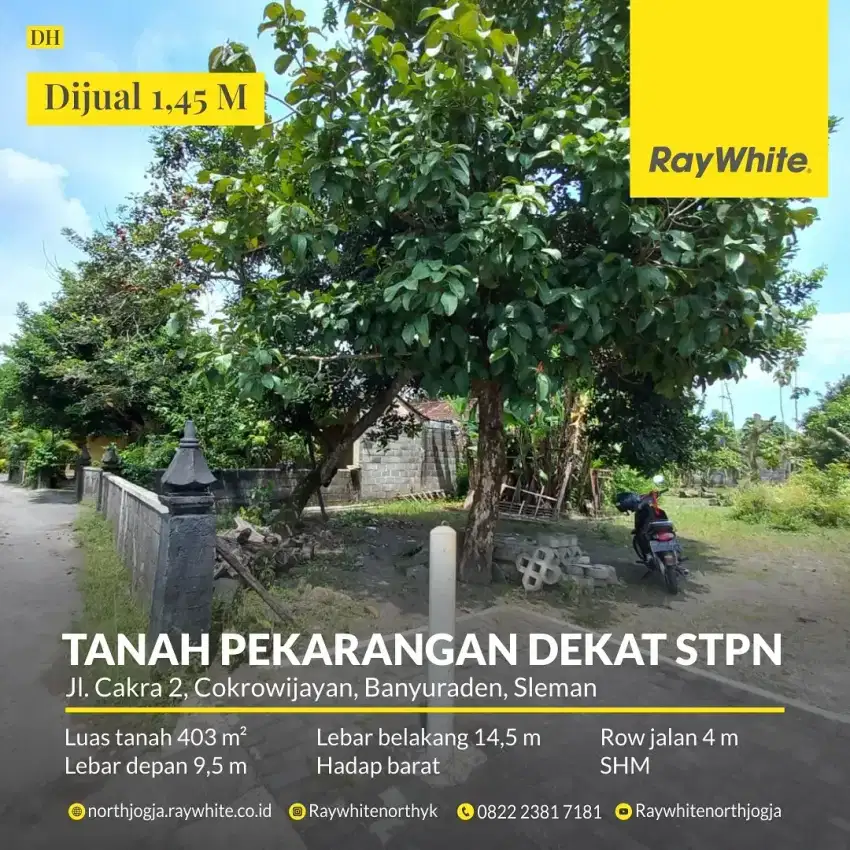 Tanah Murah Strategis di dalam ringroad Jl Godean