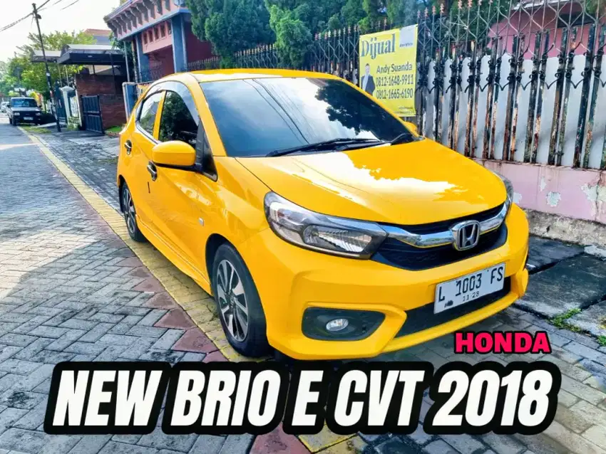 HONDA BRIO E CVT 2018 UP GRADE RS FACELIFT