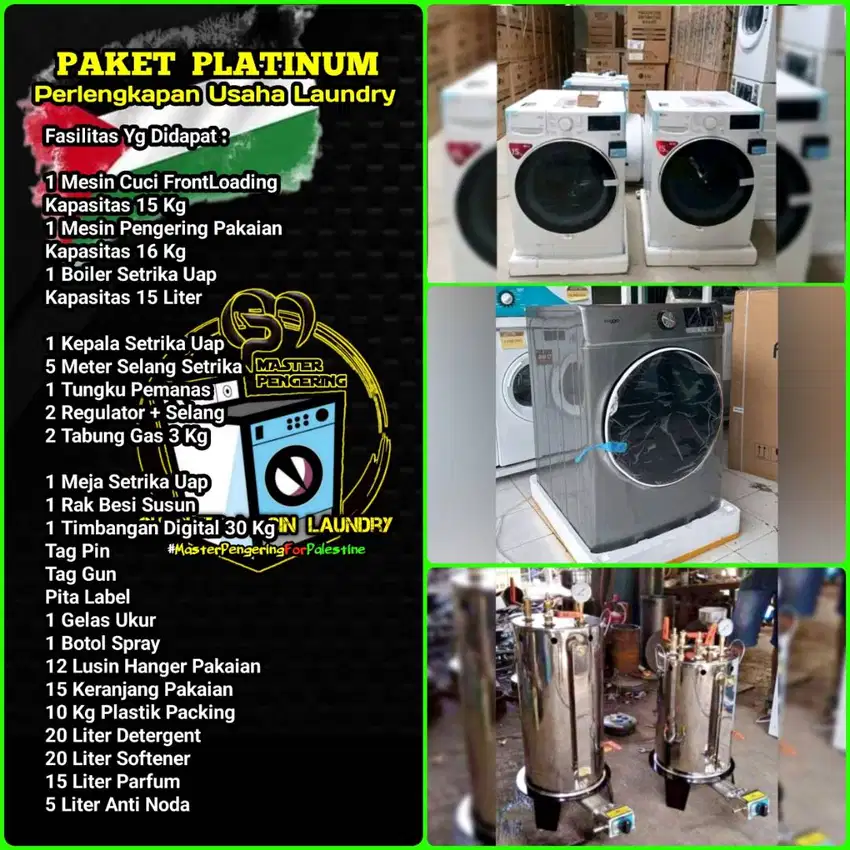Perlengkapan Laundry / Paket Lengkap Usaha Laundry