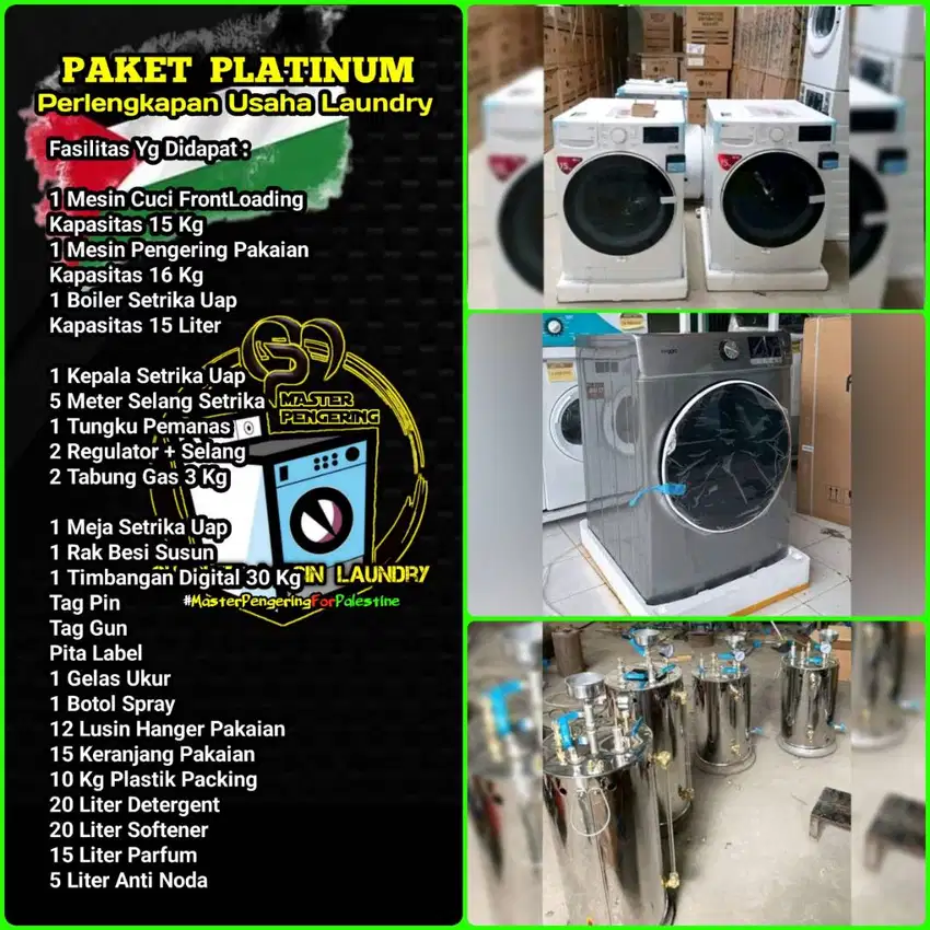 Peralatan Laundry / Paket Lengkap Usaha Laundry