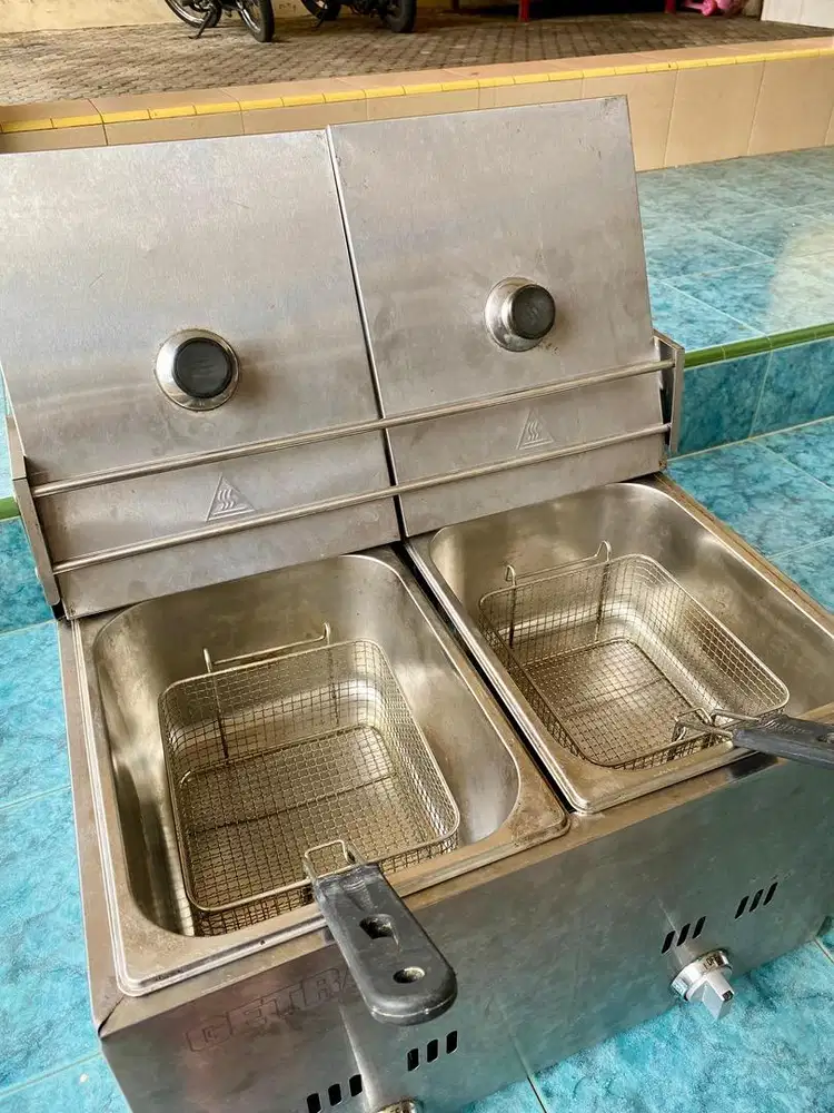 Kompor Gas Getra GF 102, kentang, sosis dan lain lain