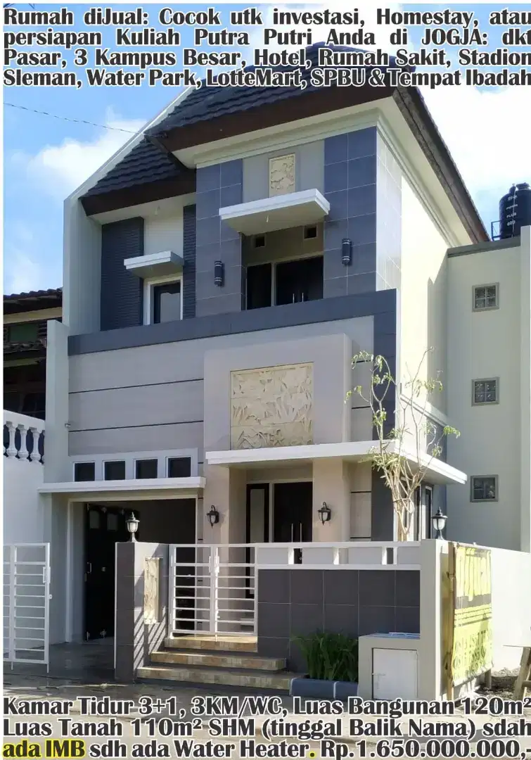 Jual Rumah Baru di Maguwoharjo Sleman