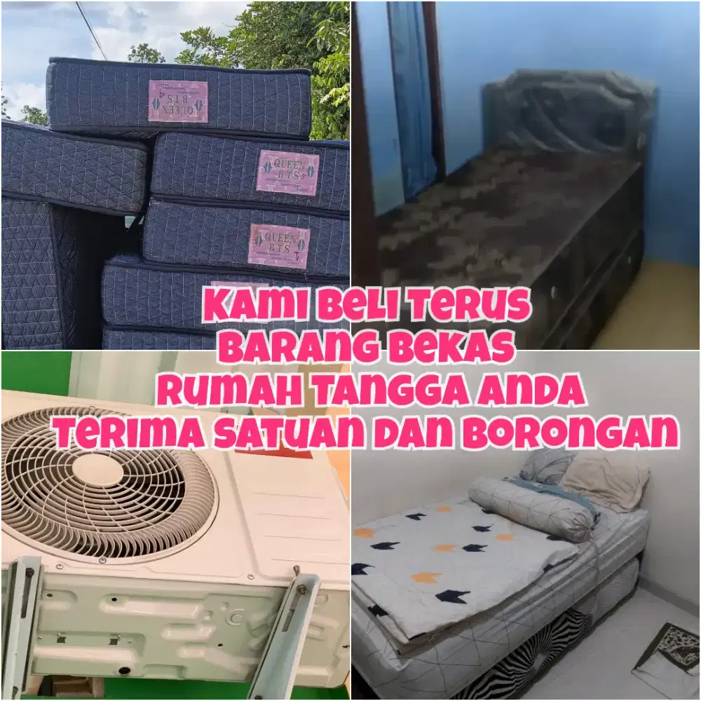 Kami Beli Kasur Springbed Bekas dan mebel sekon anda