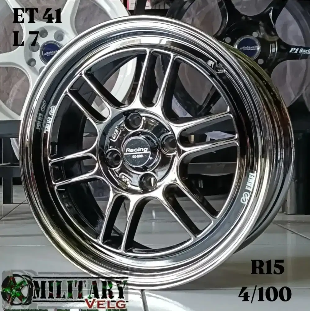 Enkei RPF1 FACE2 R15 Blackchrome