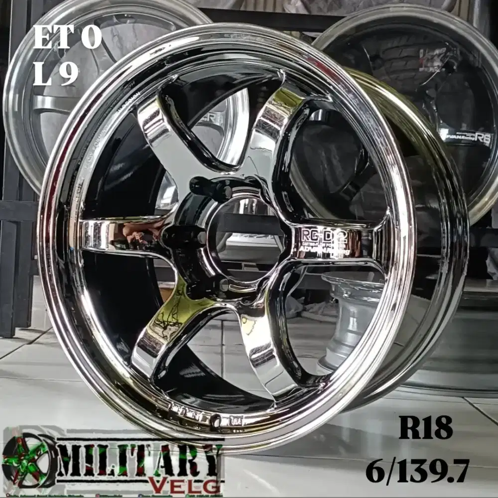 Advan RG-D2 Flowforming R18 Blackchrome