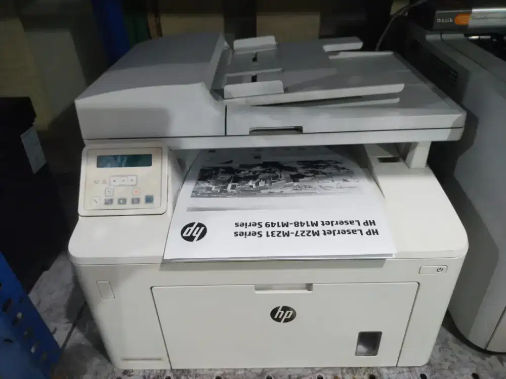 Foto copy F4, print dan scan LaserJet pro M227sdn normal siap pakai