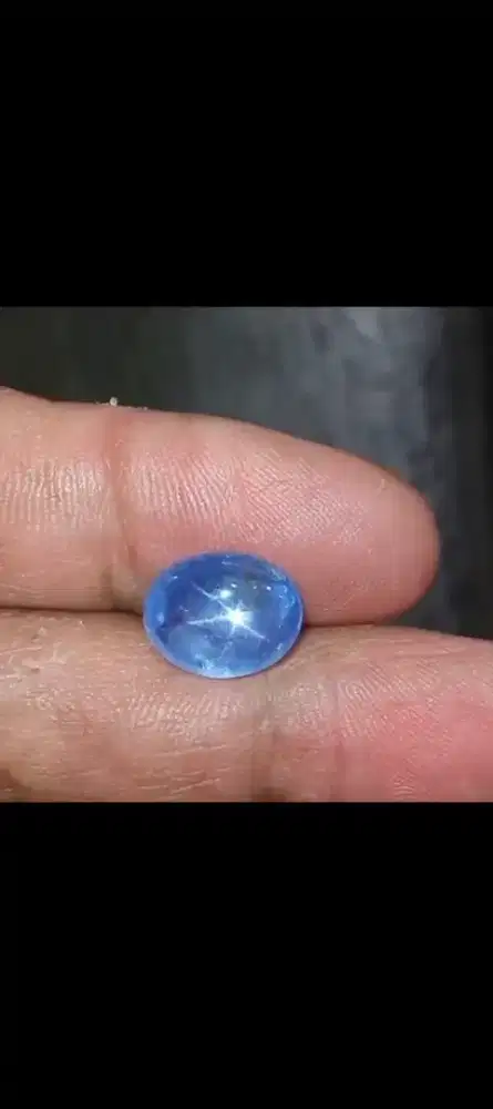 Cincin Star sapphire 7 CRT Srilangka original Boss