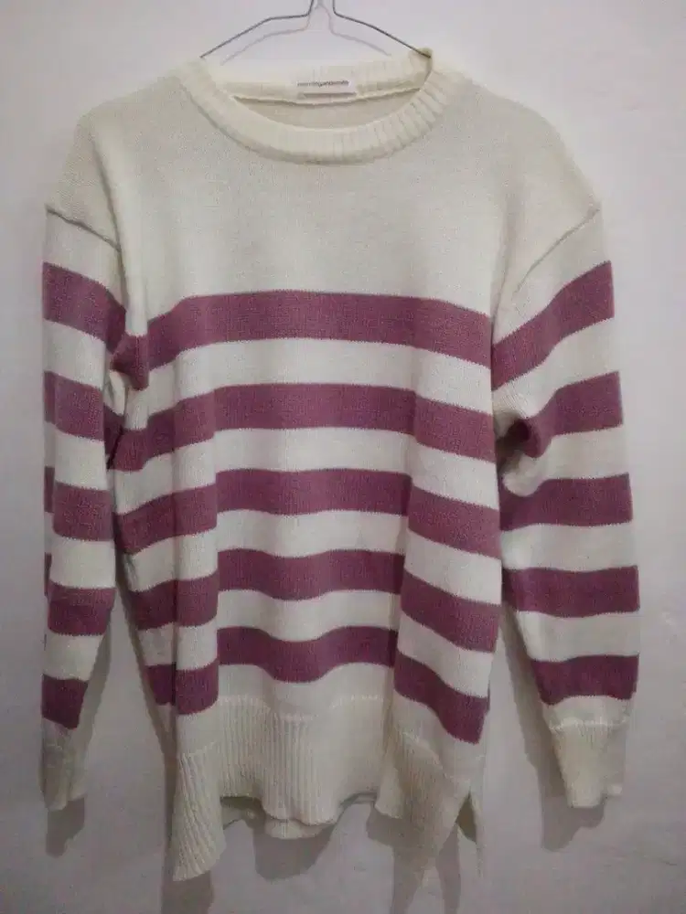 Sweater morning and smile