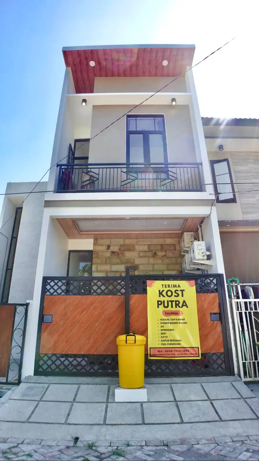 RUMAH KOST KAMPUS ITS & HANGTUAH SURABAYA PERUMAHAN BUMI MARINA EMAS