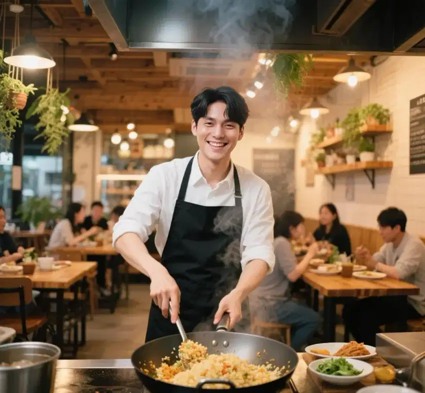 Jasa membantu di warung