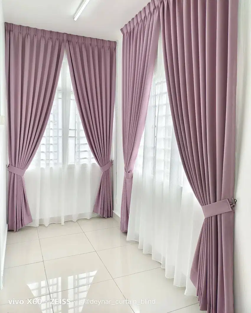 Termewah Gorden Pasang Wallpaper Korden Gordeng Horden Roller Blind