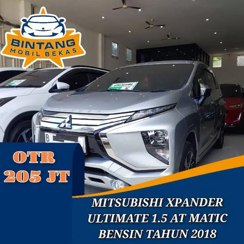 MITSUBISHI XPANDER ULTIMATE 1.5 L AT MATIC 1500 CC BENSIN TAHUN 2018