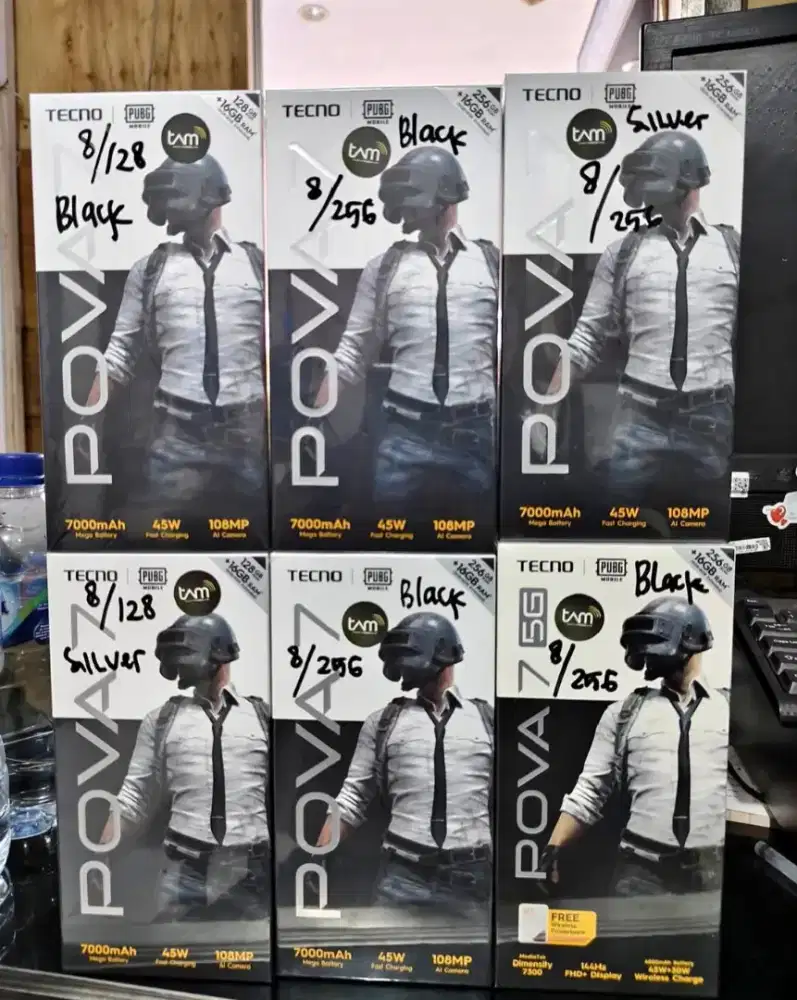 Tecno Pova 7 8+8/128 Cocok buat Nyopee