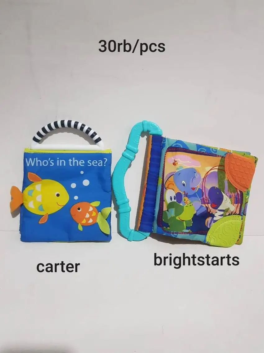 Softbook Buku Bantal Buku Kain Edukasi anak bayi