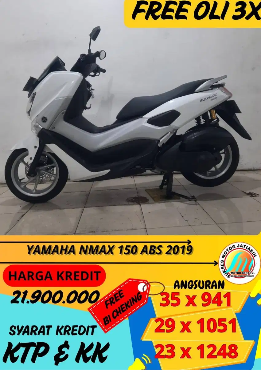 YAMAHA NMAX 150 ABS 2019 BISA CASH DAN KREDIT
