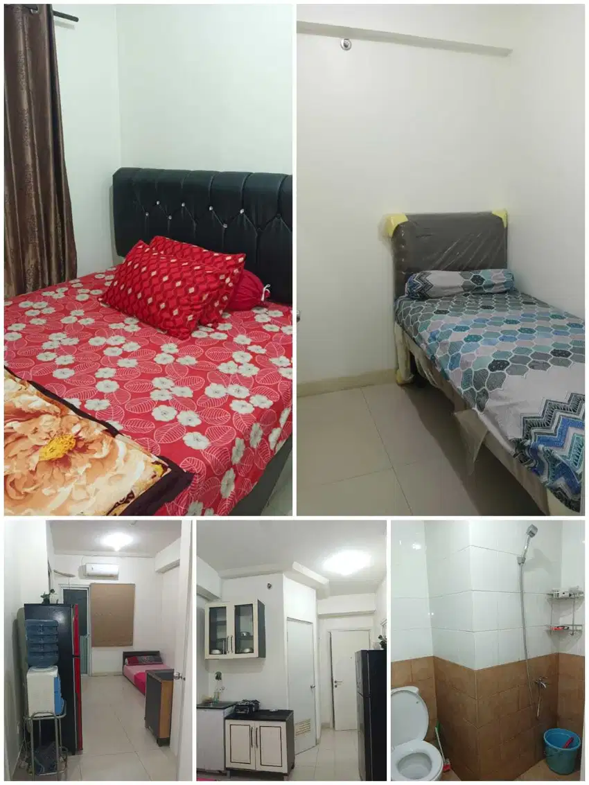 Apartemen Green Pramuka Tower Scarlate Semi Furnish Murah